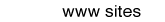 sites